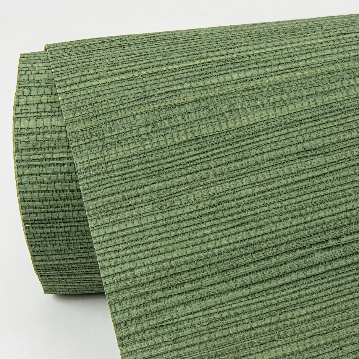 Kira Green Hemp Grasscloth Wallpaper with Distressed Textures - A-Street Prints 2972-86129