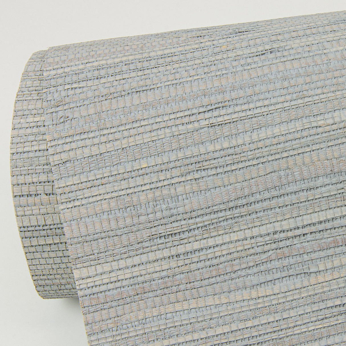Kira Periwinkle Hemp Grasscloth Wallpaper with Distressed Textures - A-Street Prints 2972-86130
