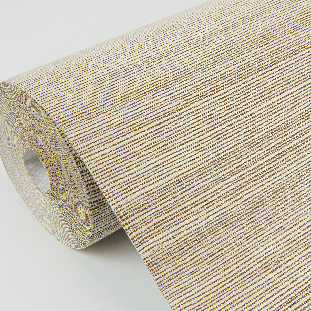 Sakiya Neutral Sisal Grasscloth Wallpaper with Distressed Textures - A?Street Prints 2972-86136