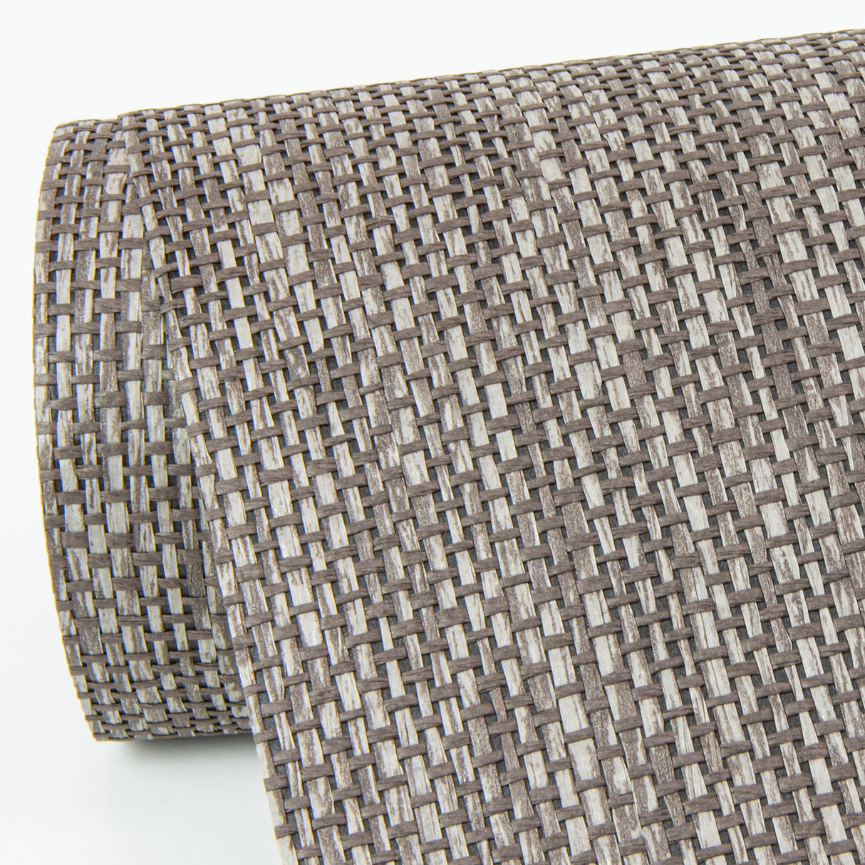 Jia Charcoal Paper Weave Grasscloth Wallpaper with Distressed Textures Pattern - A-Street Prints 2972-86141