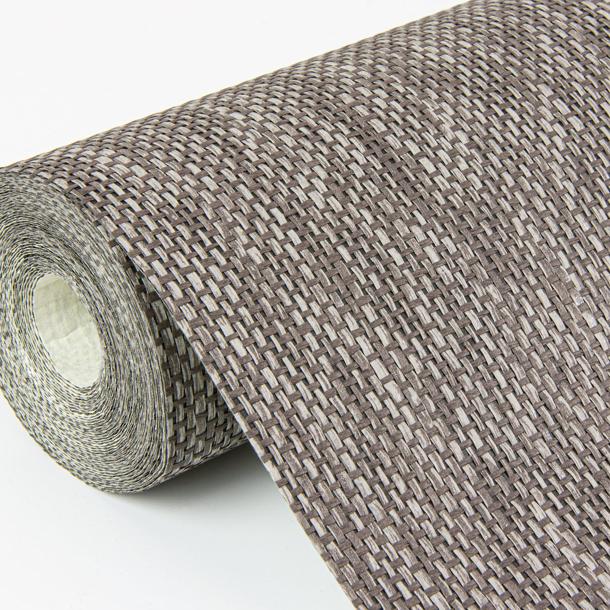 Jia Charcoal Paper Weave Grasscloth Wallpaper with Distressed Textures Pattern - A-Street Prints 2972-86141