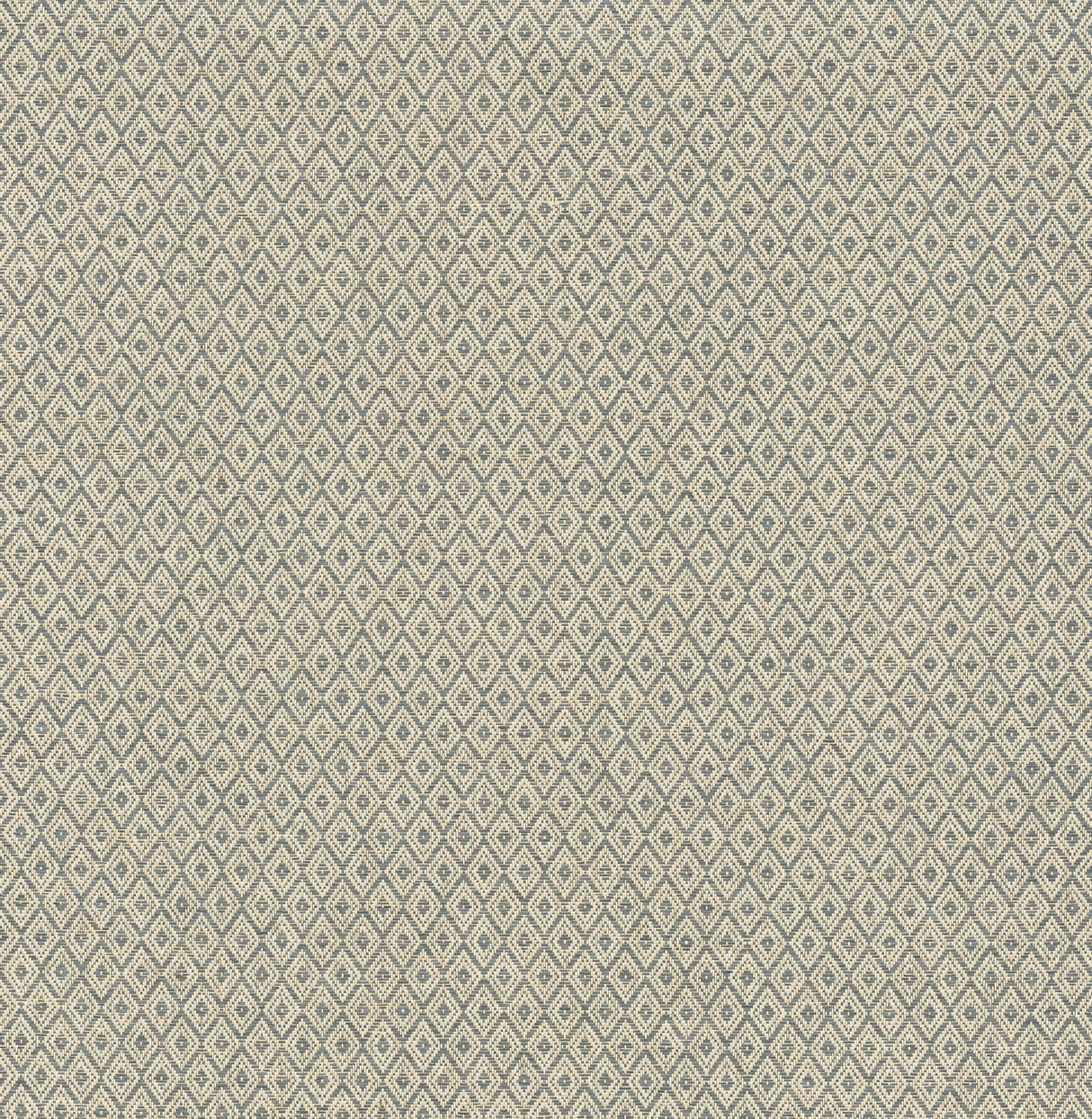 Hui Denim Paper Weave Grasscloth Wallpaper with Geometric Diamond Pattern, Bohemian Style - A-Street Prints 2972-86148