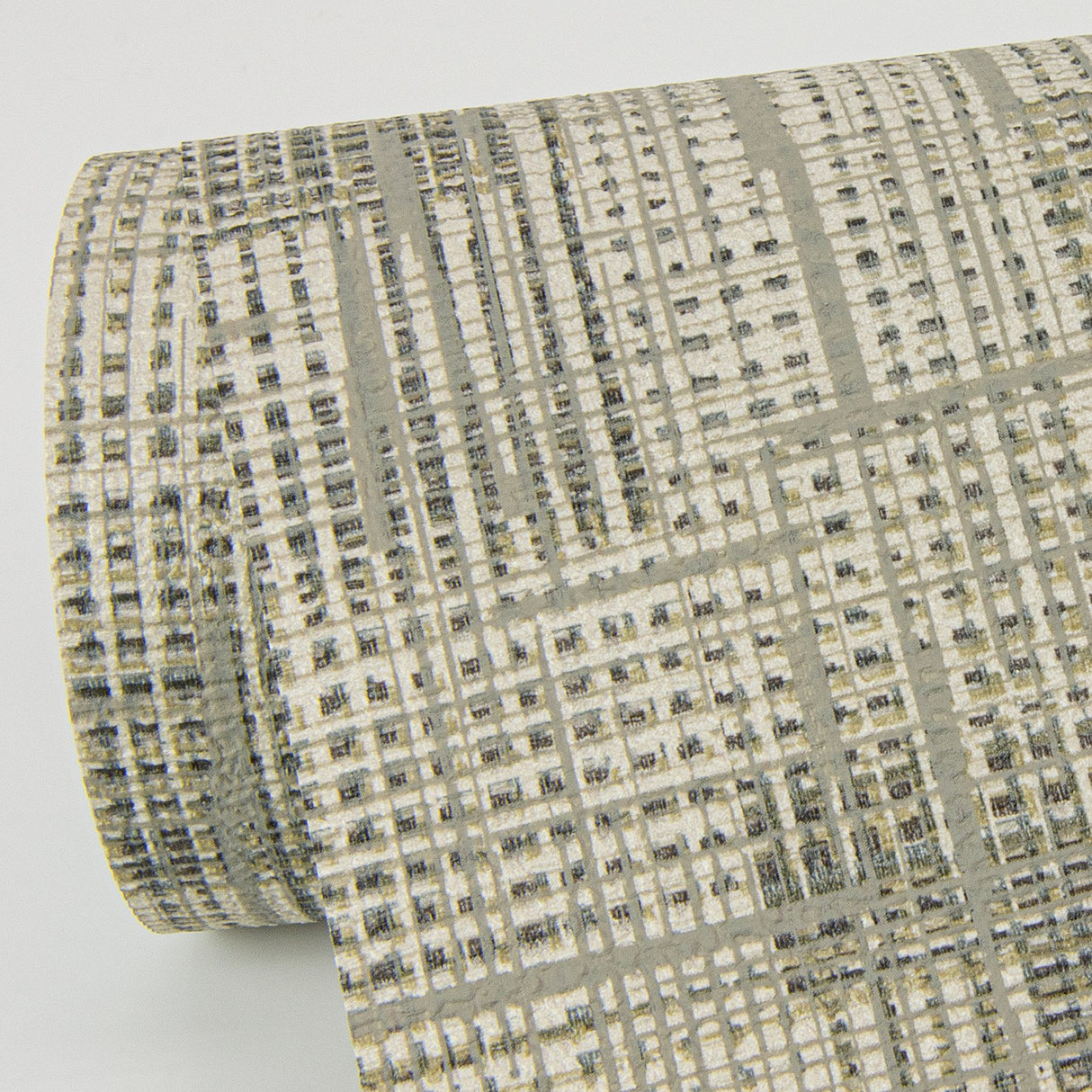 Ting Light Grey Lattice Wallpaper with Modern Abstract Lattice Pattern - A-Street Prints 2972-86157