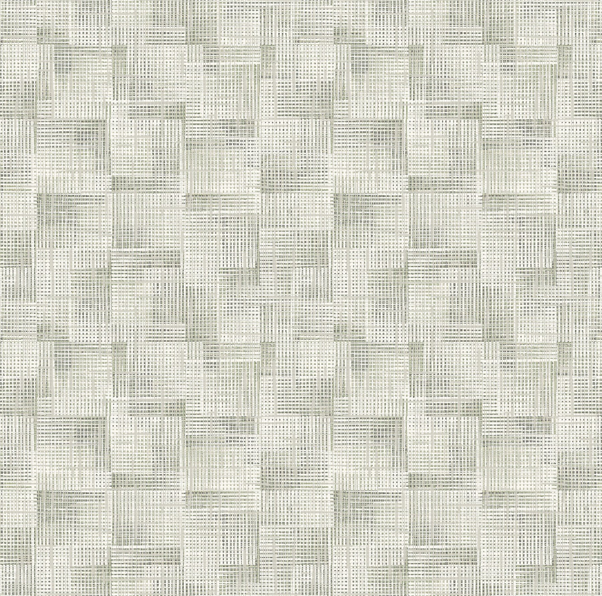 Ting Sage Lattice Wallpaper with Modern Abstract Woven Lattice Pattern - A-Street Prints 2972-86159