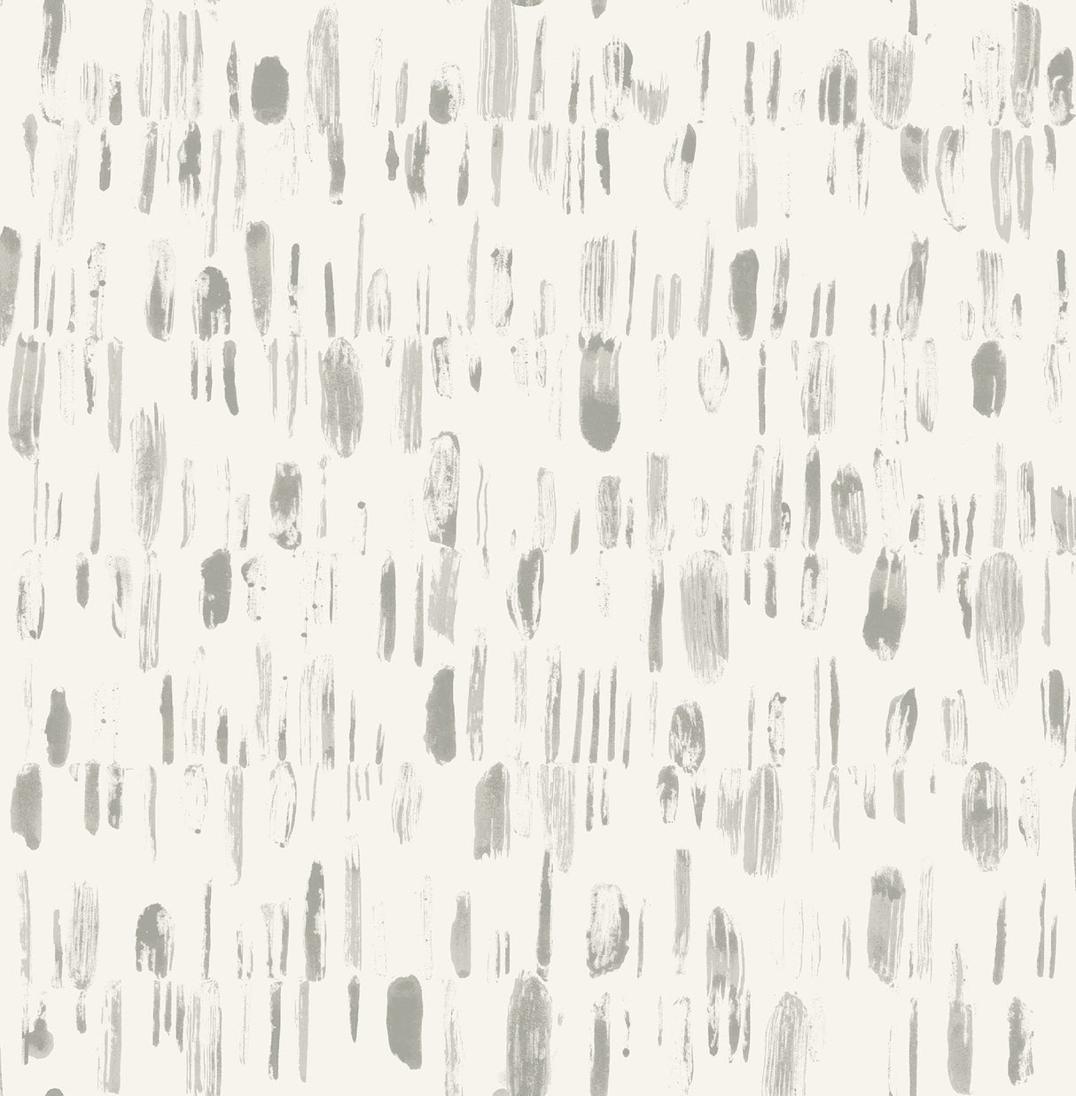 Dwell Grey Brushstrokes Wallpaper with Modern Abstract Metallic Accents - A-Street Prints 2973-90204
