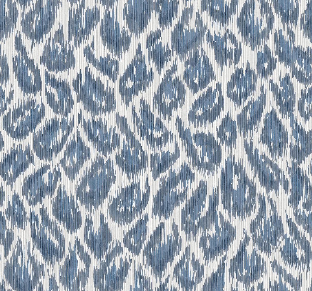 Electra Blue Leopard Spot String Wallpaper with Animal Print Glam Style - A-Street Prints 2973-90301
