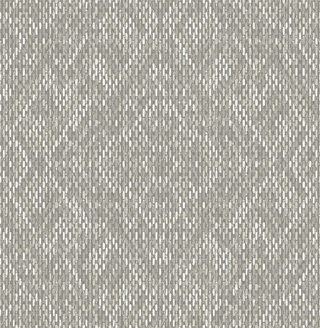 Felix Grey Geometric Wallpaper in Grey with Modern Diamond Stitch Motif - A-Street Prints 2975-26247