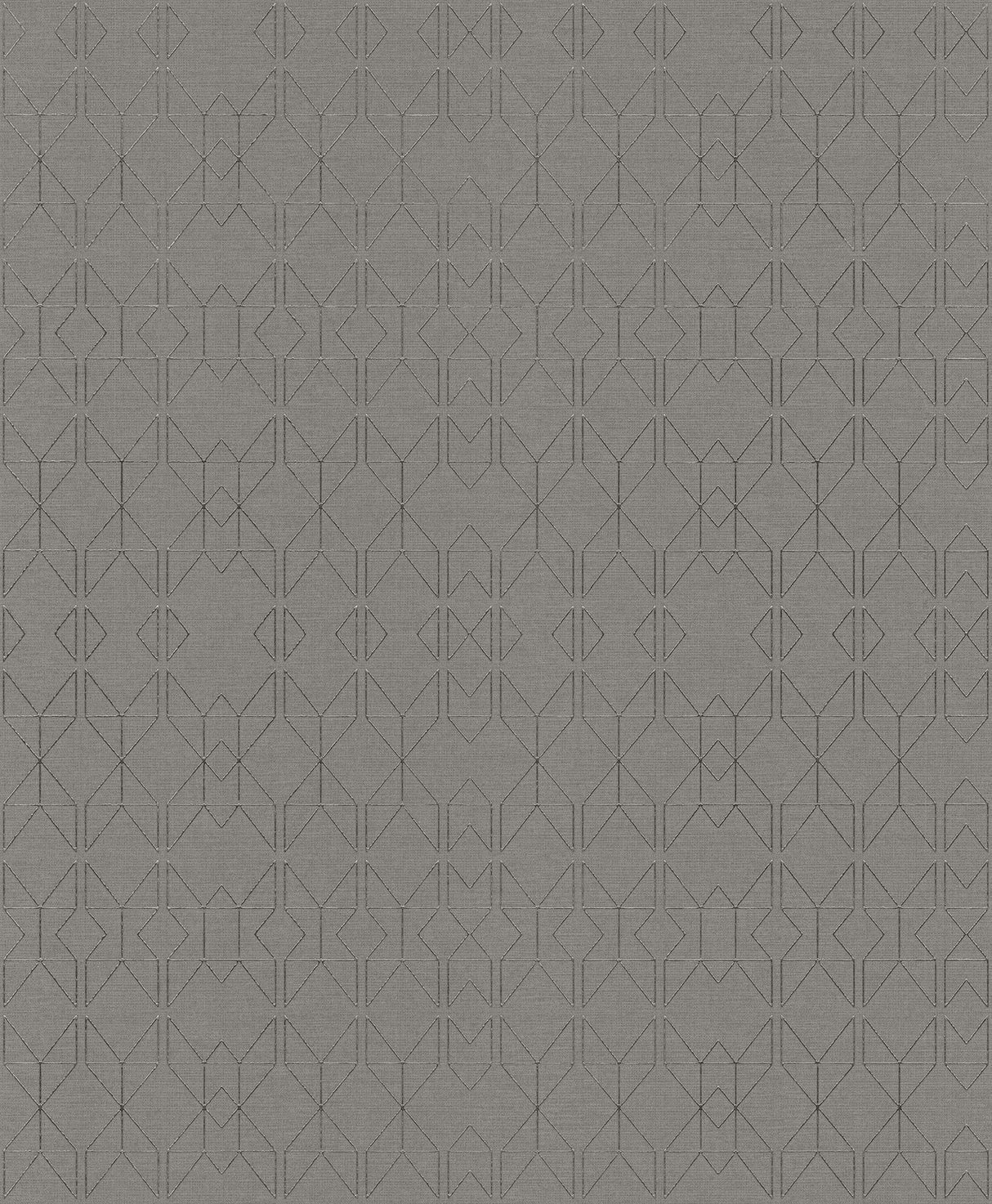 Paititi Sterling Geometric Trellis Wallpaper with Modern Foil on Non Woven - A-Street Prints 2976-86405