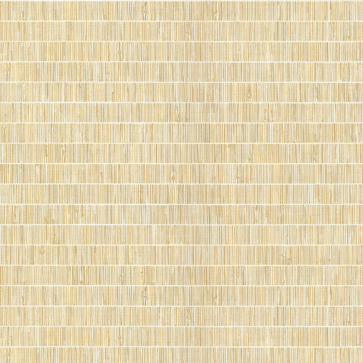 Luz Honey Faux Grasscloth Wallpaper with Textured Woven Look - Warner 2984-70003