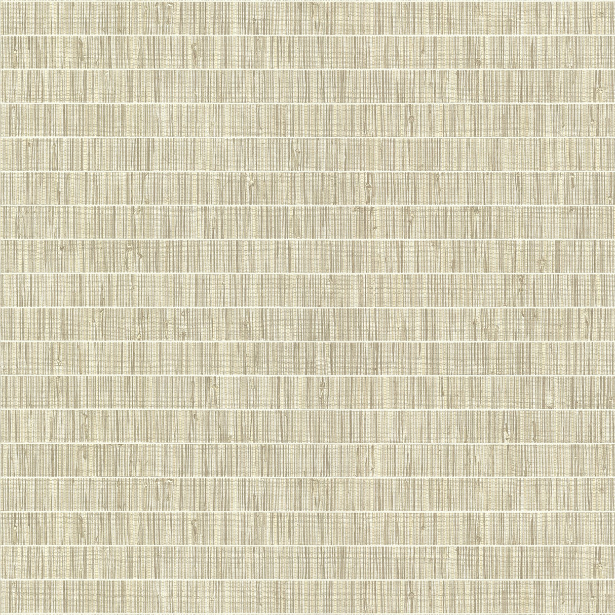 Luz Taupe Faux Grasscloth Wallpaper with Textured Faux Grasscloth Pattern - Warner 2984-70007