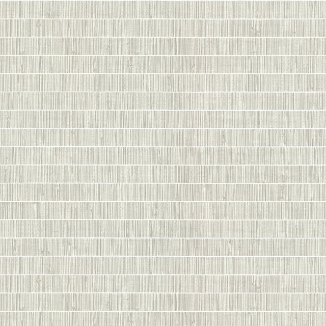 Luz Grey Faux Grasscloth Wallpaper with Textured Faux Grasscloth Pattern - Warner 2984-70008
