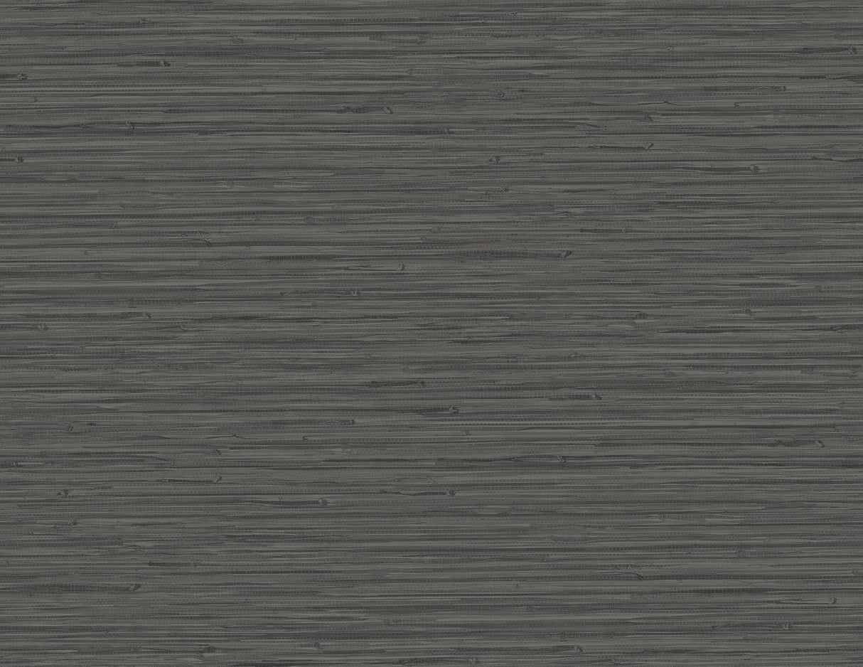 Rushmore Black Faux Grasscloth Textured Wallpaper - A-Street Prints 2988-70310