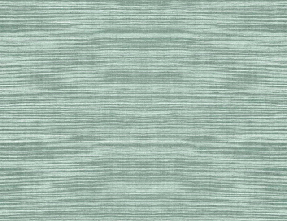 Moroccan Green Sisal Texture Wallpaper with Faux Grasscloth Textured Vinyl - A-Street Prints 2988-70704