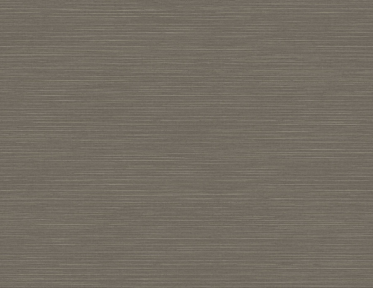 Moroccan Dark Brown Sisal Texture Faux Grasscloth Wallpaper - A-Street Prints 2988-70706