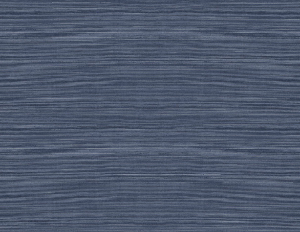 Moroccan Blue Sisal Texture Faux Grasscloth Wallpaper, Textured Vinyl, Transitional - A-Street Prints 2988-70722