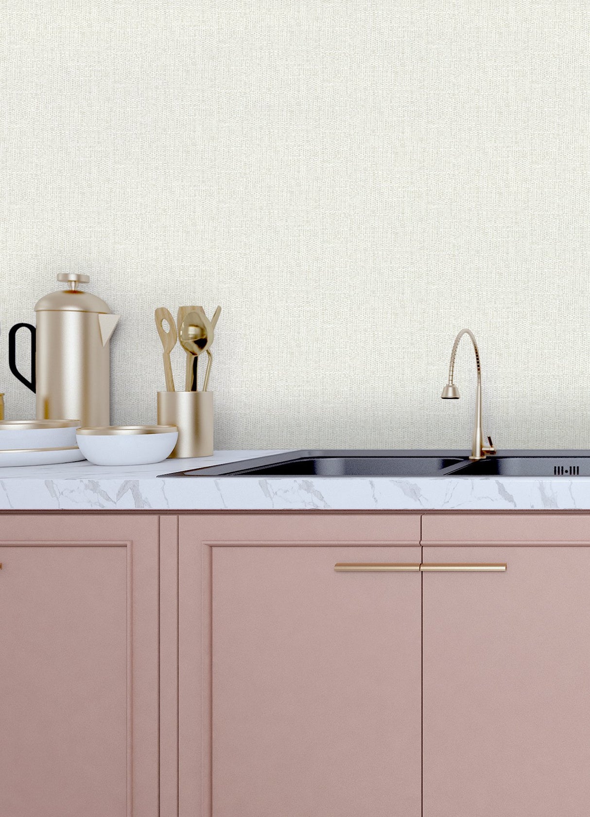 Snuggle White Woven Texture Wallpaper with Modern Abstract Woven Pattern - A-Street Prints 2988-70900