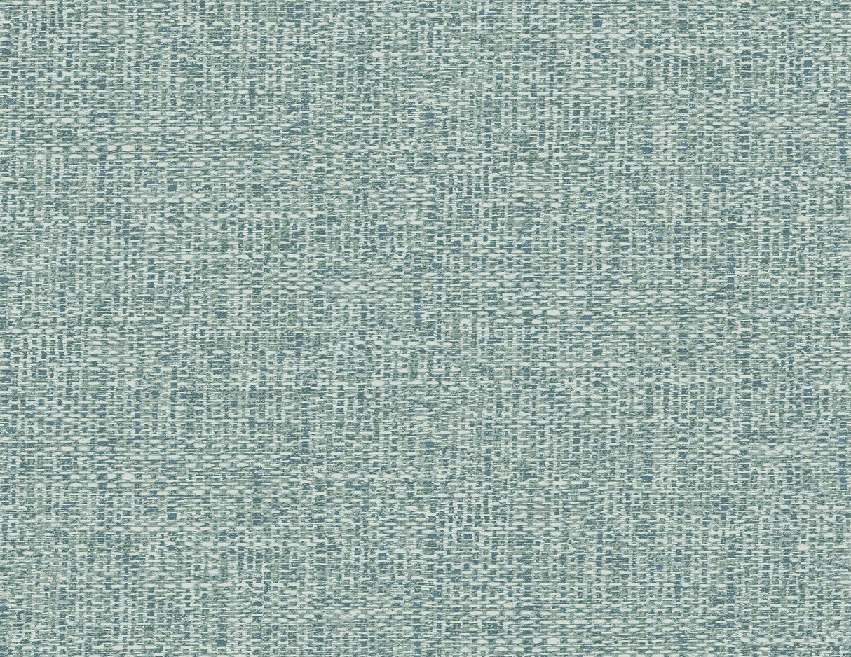 Snuggle Teal Woven Texture Wallpaper, Textured Abstract Modern - A-Street Prints 2988-70904