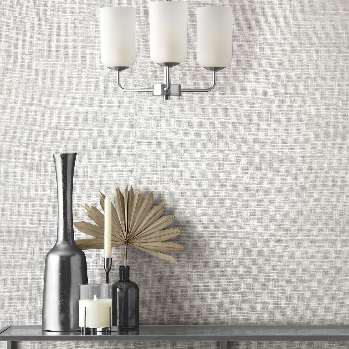 Weber Light Grey by Fine Decor Texture Wallpaper – Brewster Home Fashions FD42826