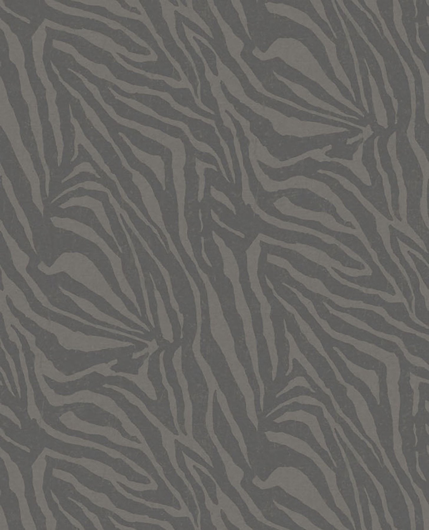 Zebra Black Wall Mural with Bohemian Nature Zebra Print Pattern - Eijffinger EJ300602