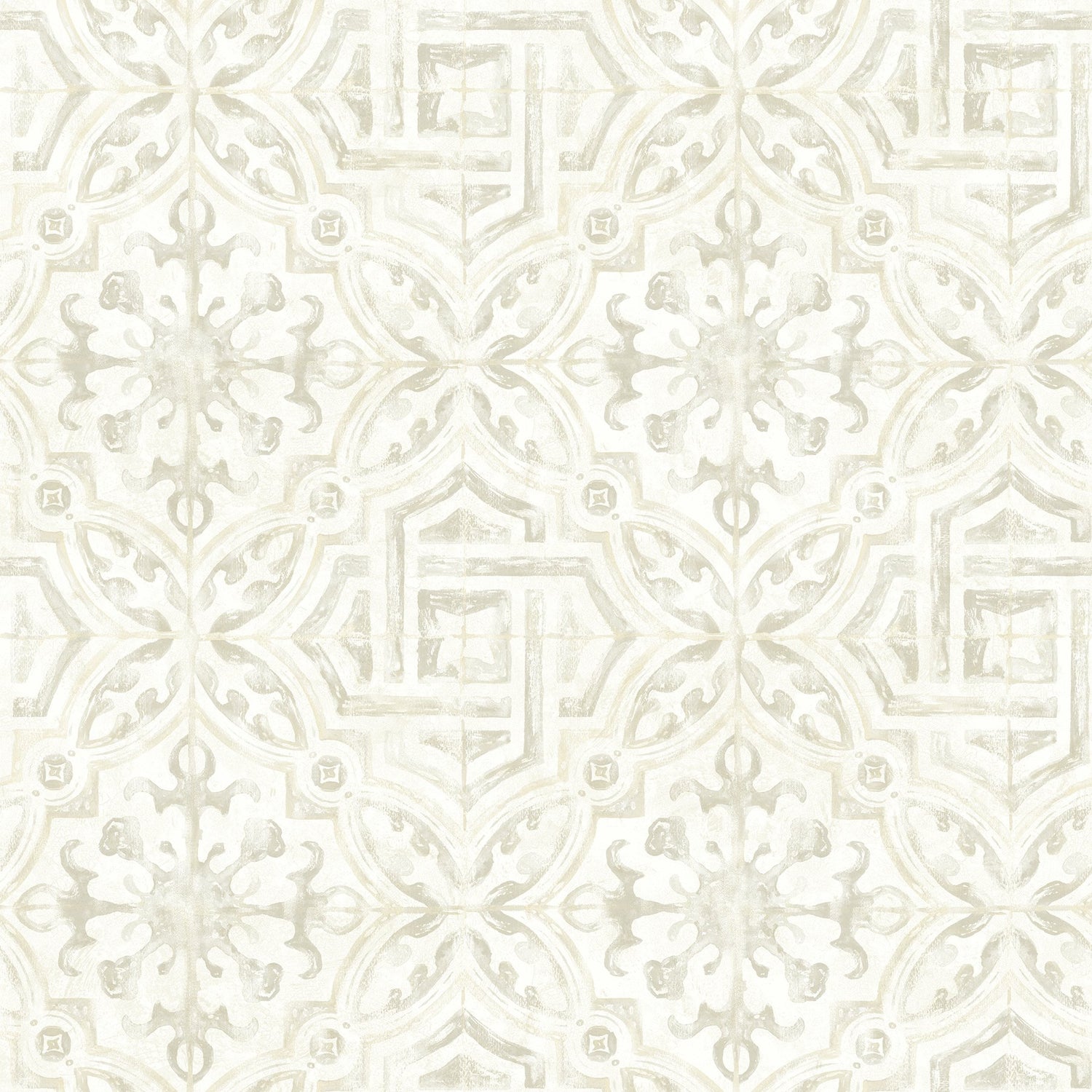 Sonoma Grey Spanish Tile Wallpaper
