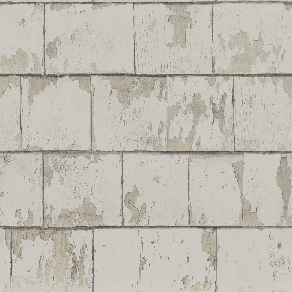 Clint Grey Weathered Wood Wallpaper with Rustic Shiplap Wood Look - Chesapeake 3119-13041