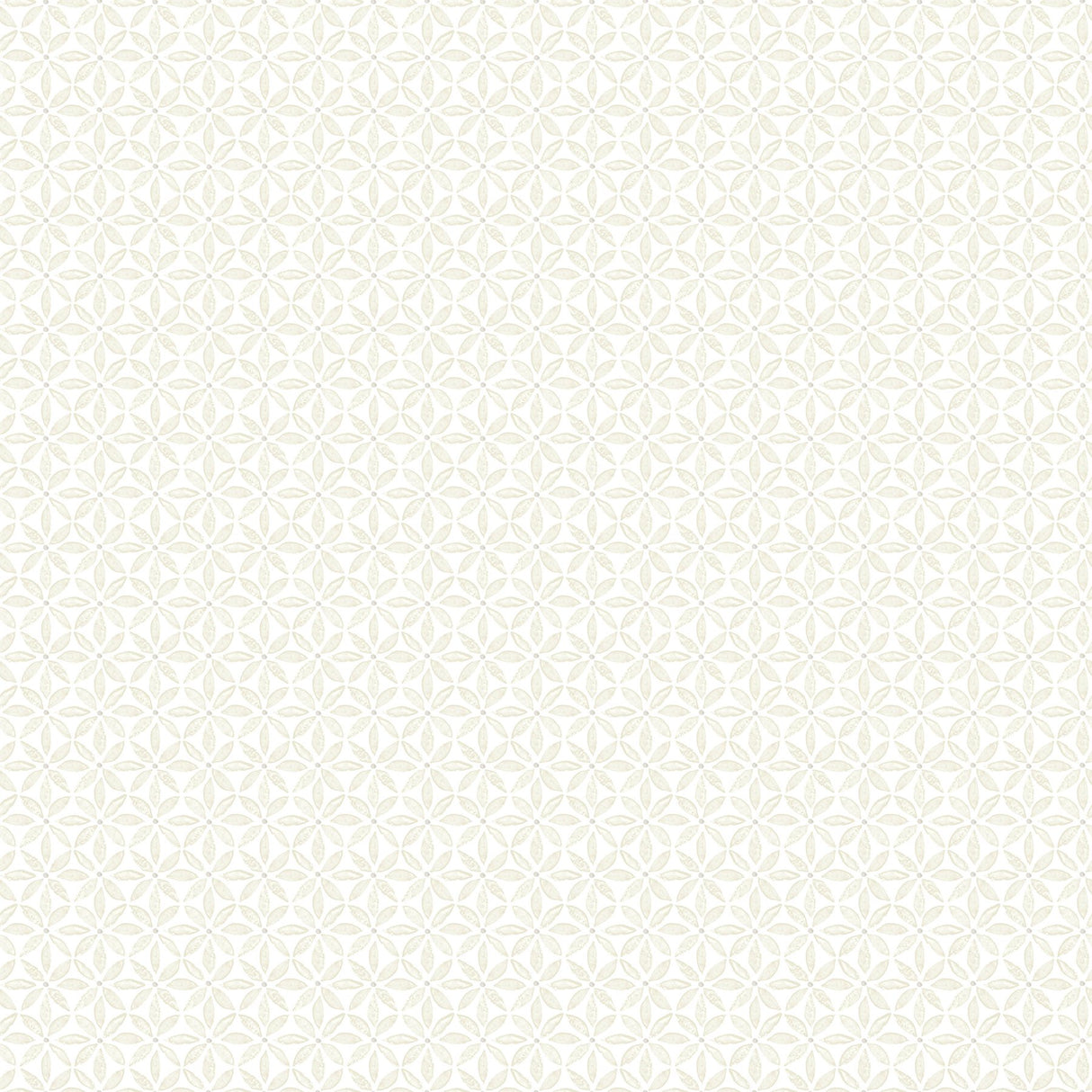 Jellia Beige Petal Geometric Wallpaper with Botanical Geometric Motif - Chesapeake 3122-10606