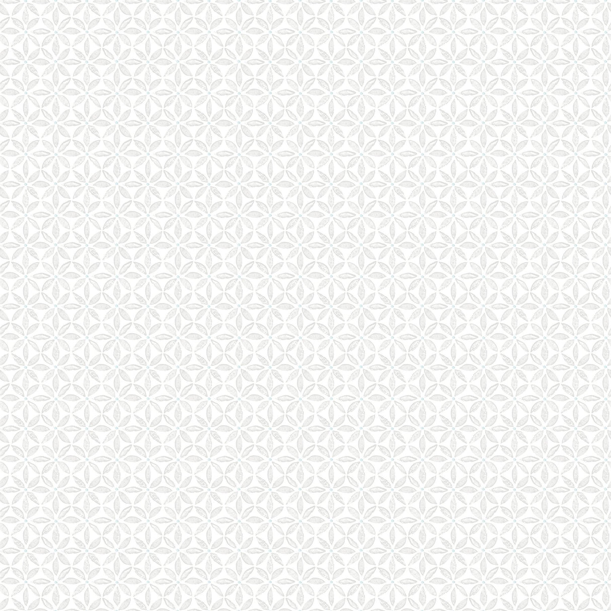 Jellia Grey Petal Geometric Wallpaper with Botanical Geometric Pattern, Farmhouse Style - Chesapeake 3122-10610