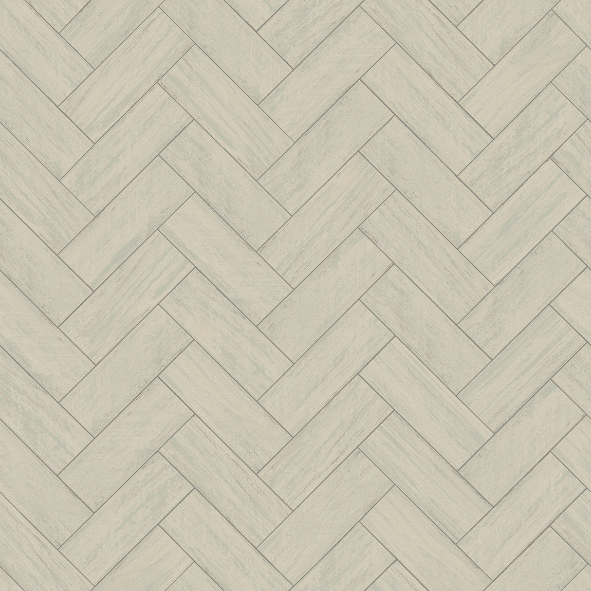 Kaliko Green Wood Herringbone Wallpaper with Farmhouse Tile Graphic Pattern - Chesapeake 3123-10104