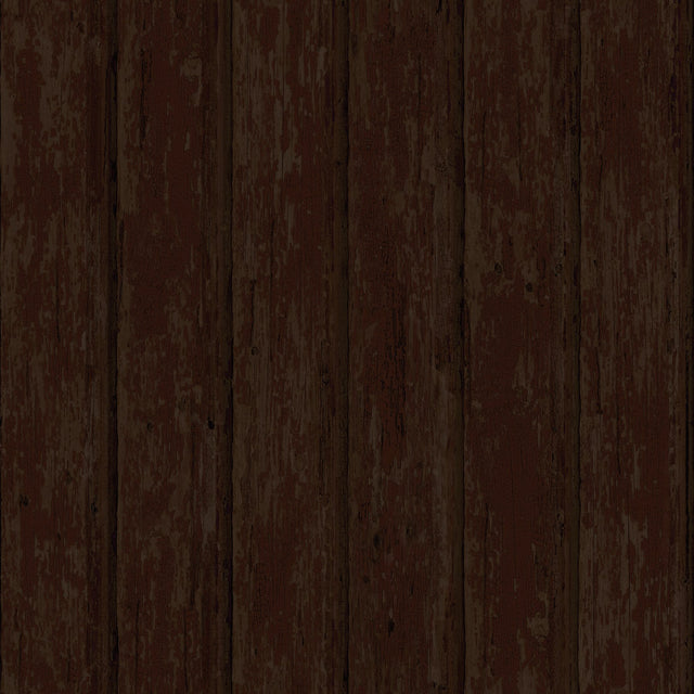 Whitman Red Weathered Wood Wallpaper with Rustic Barn Board Motif - Chesapeake 3123-66103