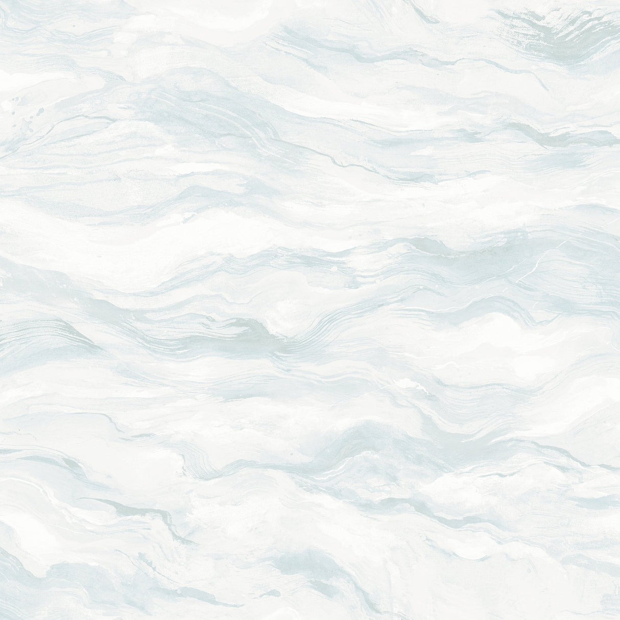 Cirrus Blue Wave Wallpaper with Modern Abstract Geometric Pattern - Chesapeake 3124-13951