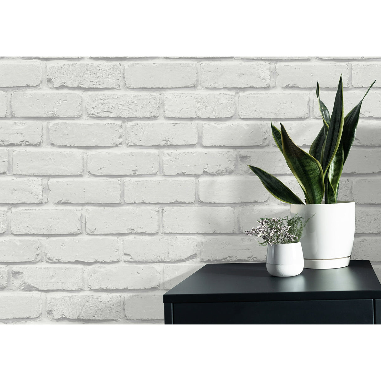 Alpin White by Fine Decor Painted Brick Wallpaper – Brewster Home Fashions FD43600