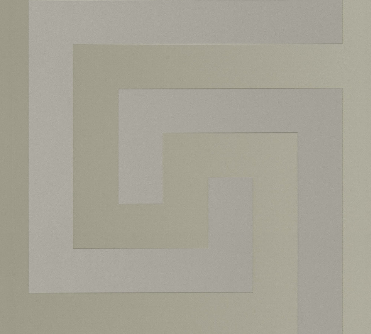 Stardust grey geometric Greek key wallpaper with semi-gloss finish