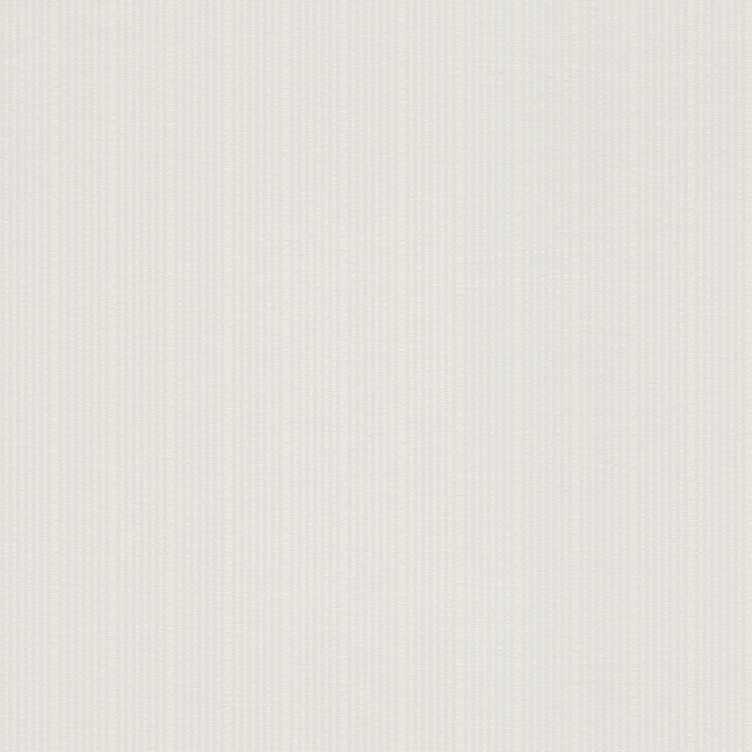 Cedric White Paintble Stripe Wallpaper