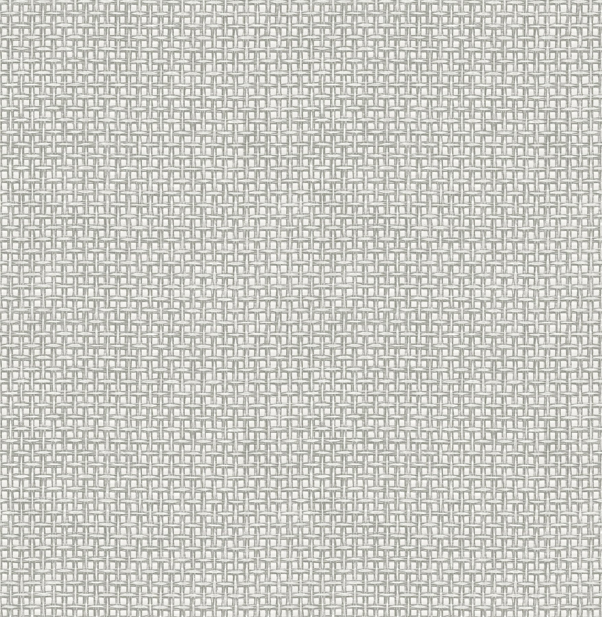 Zia Grey Basketweave Faux Grasscloth Wallpaper with Coastal Graphics Motif - A-Street Prints 4014-26440