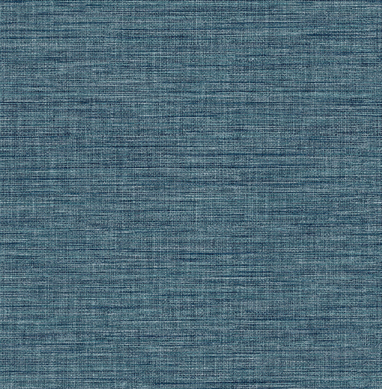 Exhale Denim Texture Wallpaper by A-Street Prints - FD26460, Non Woven Faux Grasscloth Unpasted Sidewall in Rich Blue