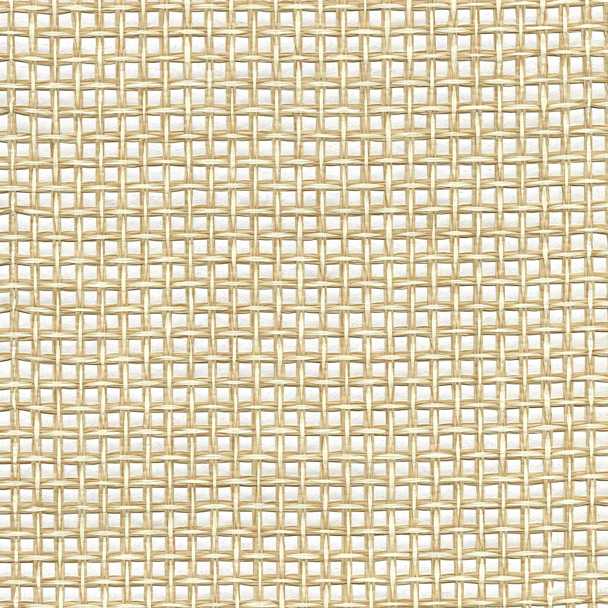 Aki Silver Grasscloth Silver Wallpaper with Organic Texture Woven Grasscloth - Advantage 4018-0032
