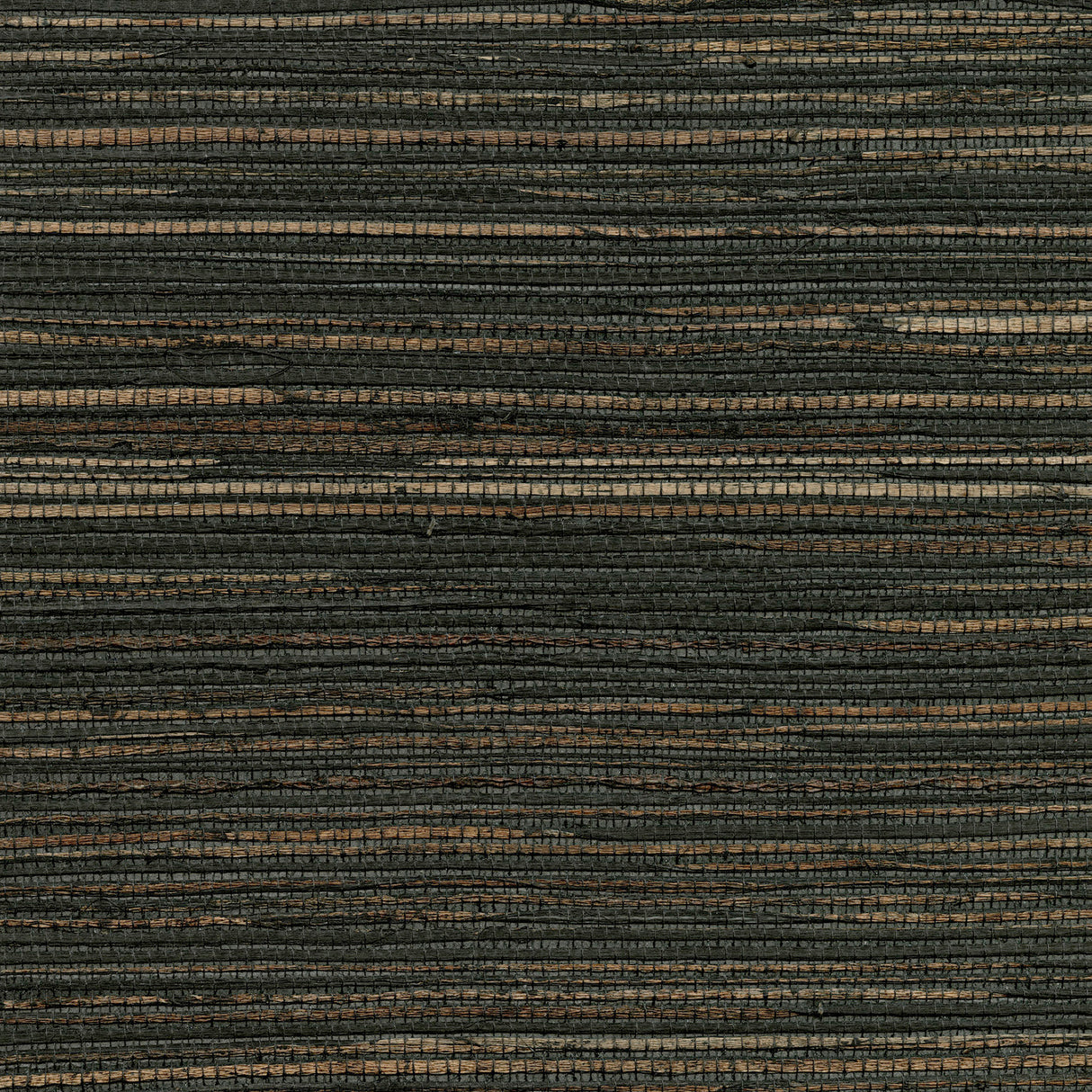 Shandong Charcoal by Advantage Ramie Grasscloth Wallpaper - Brewster Home Fashions 4018-0035-Sample