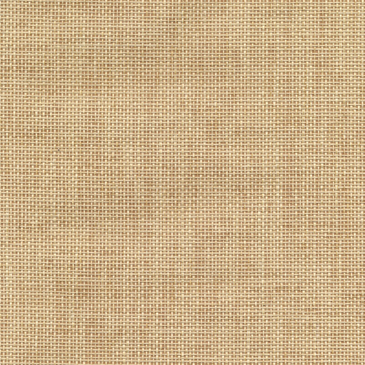 Pavel Sand Grasscloth Wallpaper with Textured Basketweave - Advantage 4018-0044