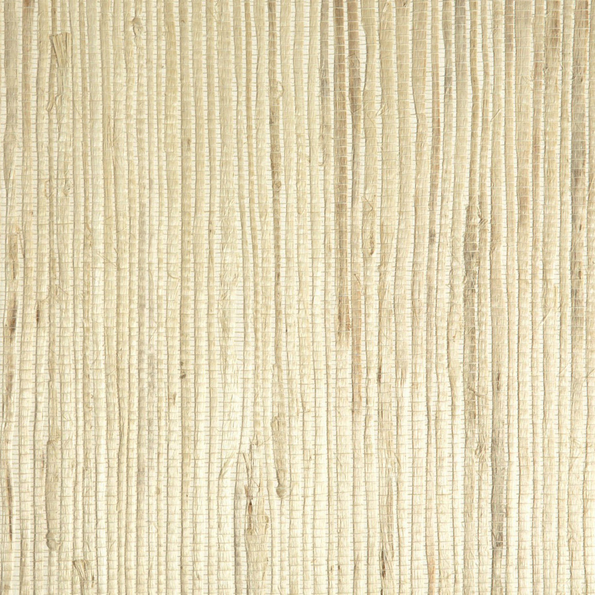 Martina Fog Grasscloth Wallpaper with Textured Grasscloth Weave - Brewster 4018-0051