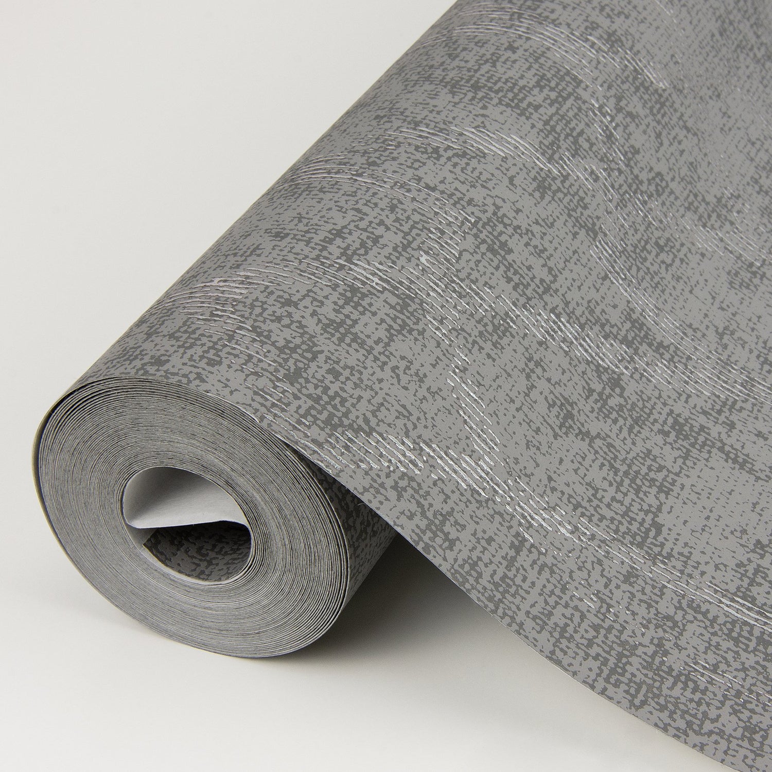 Ziva Silver Trellis Wallpaper with Metallic Raised-Ink Lattice - A-Street Prints 4019-86447