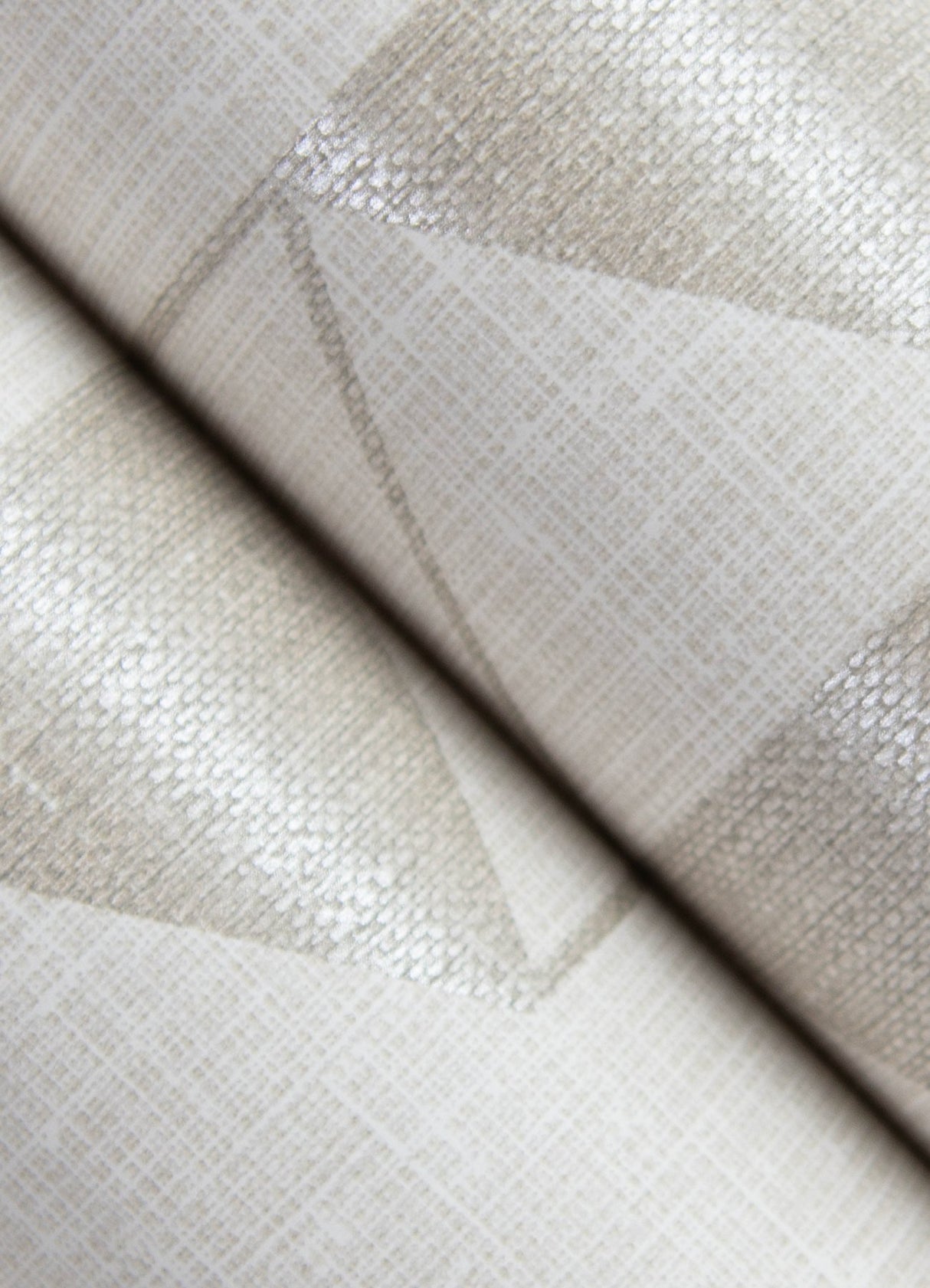 Fairbank Champagne Linen Geometric Wallpaper with Modern Graphic Pattern - A-Street Prints 4034-26770