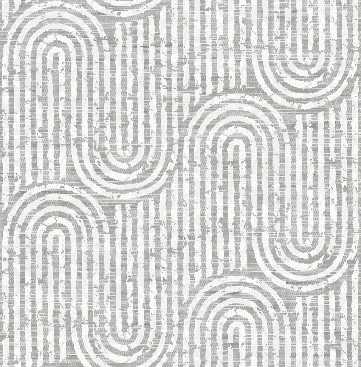 Trippet Grey Zen Waves Wallpaper by A-Street Prints - FD26785