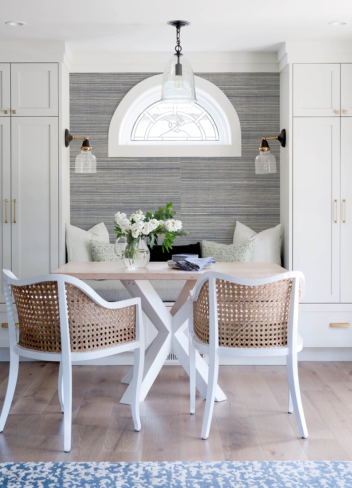Kenter Teal by A-Street Prints Sisal Grasscloth Textured Traditional Wallpaper Roll 36in by 24ft Scott Living III - YK72112