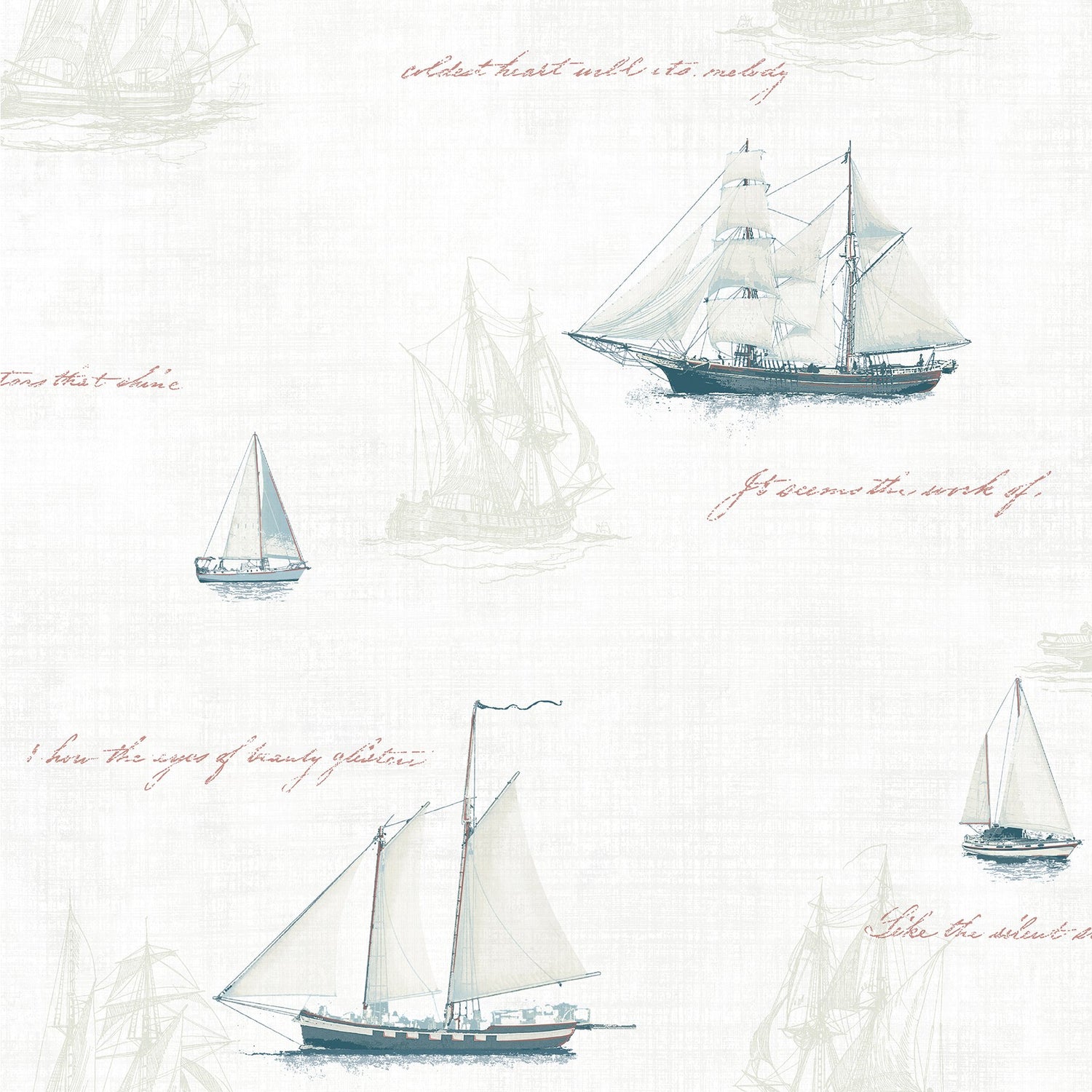 Andrew White Sailboat Wallpaper