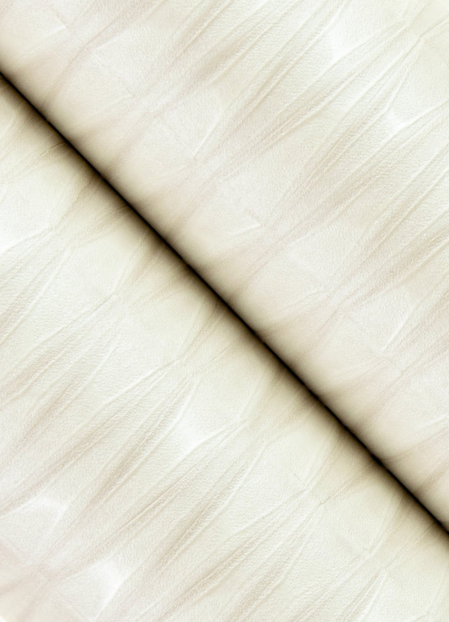 Quinby Cream Diamond Textured Wallpaper with Geometric Pattern - Advantage 4041-428407