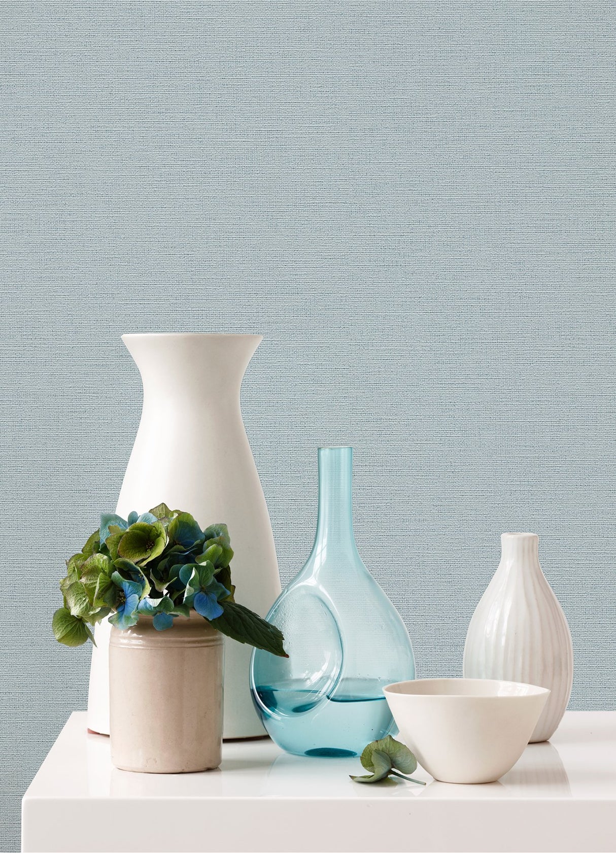 Estefan Light Blue Distressed Texture Wallpaper with Abstract Distressed Texture - Advantage 4044-30688-7