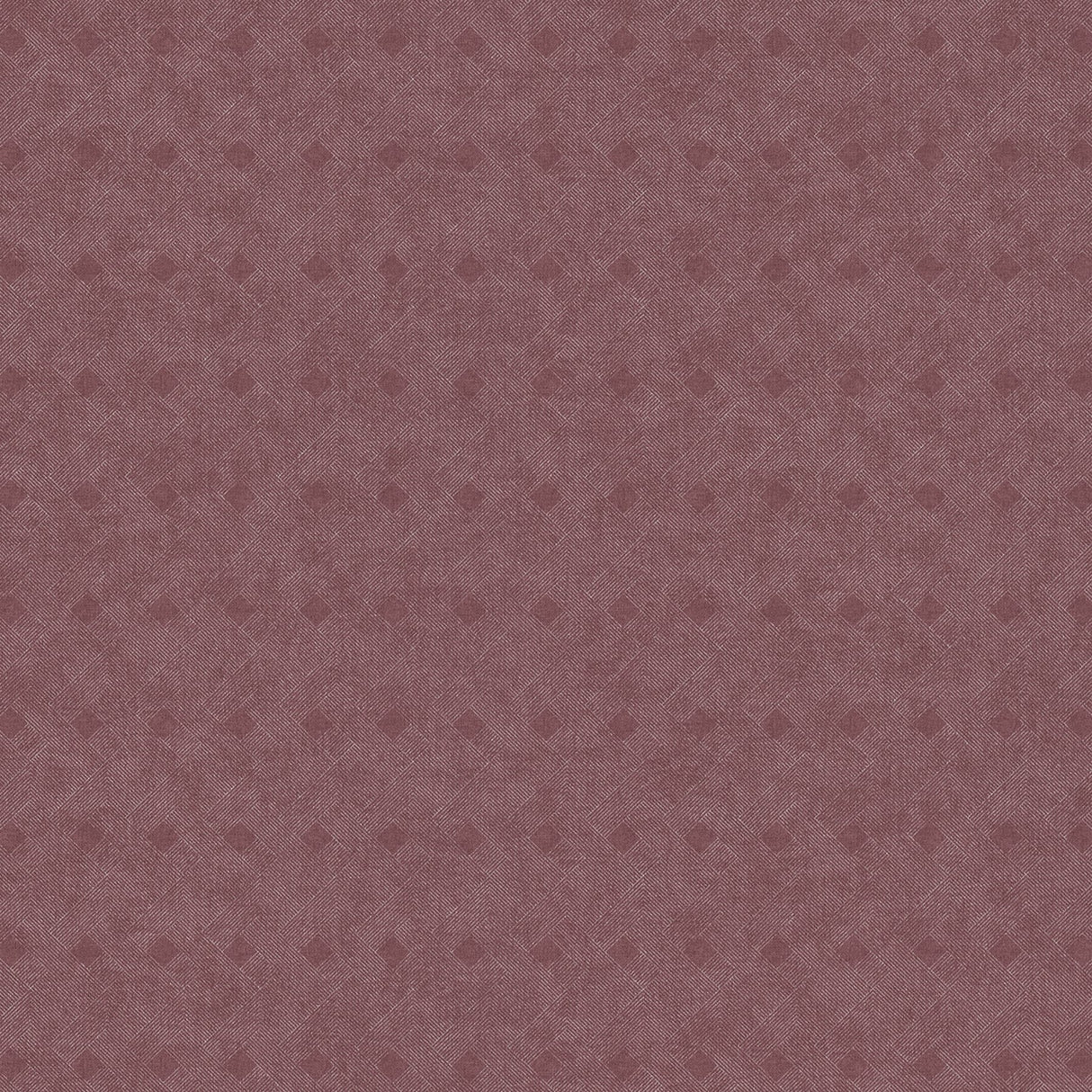 Peugot Merlot Geometric Wallpaper with Basketweave Pattern - Advantage 4044-38029-3