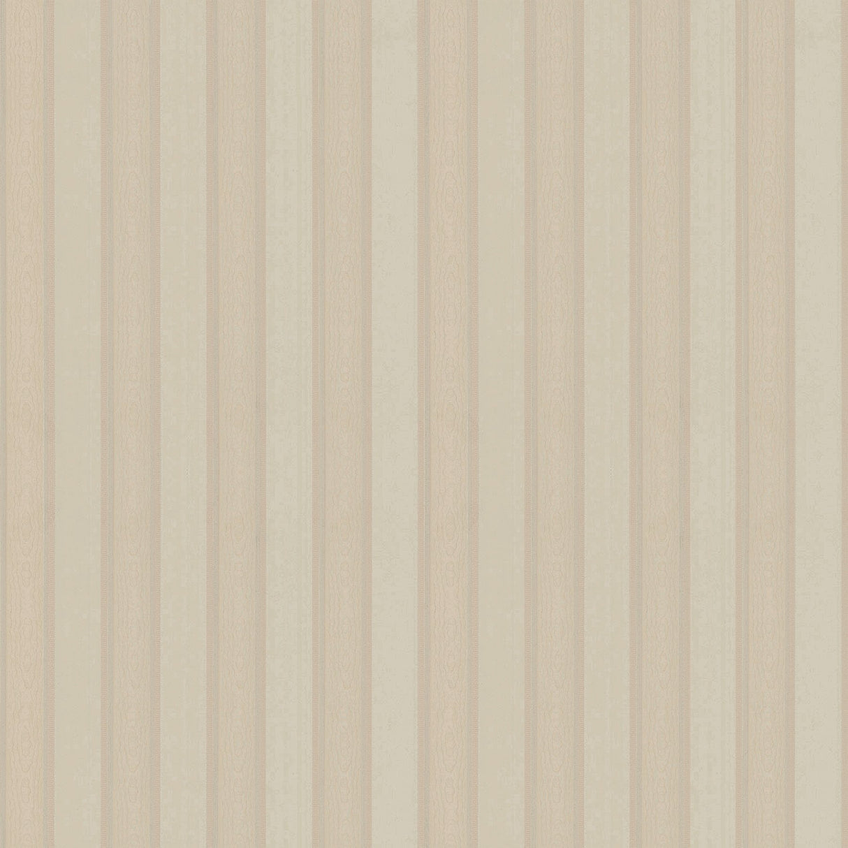 Zeta Peach Moire Stripe Wallpaper with Metallic Raised Ink - Sirpi 4058-21792
