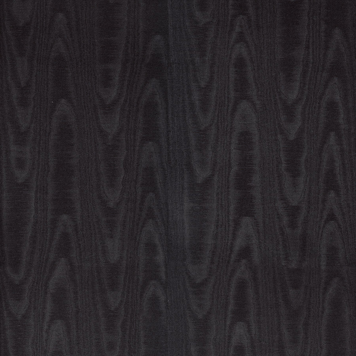 Angelina Black Moire Wallpaper with Glam Metallic Woodgrain Pattern - Sirpi 4058-24819