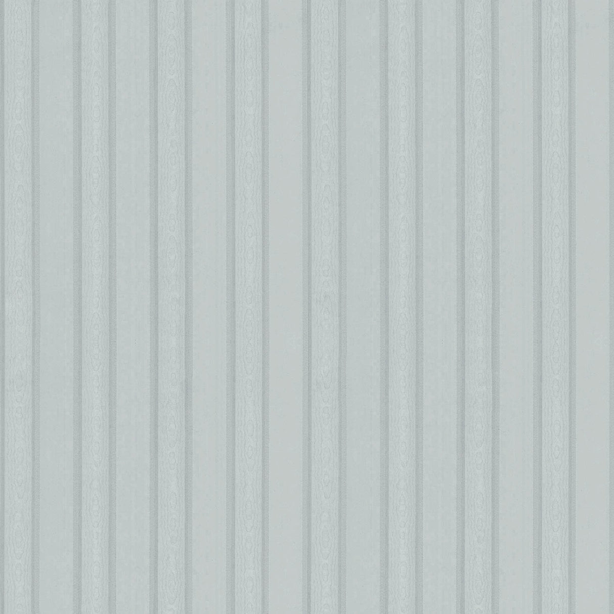 Zeta Light Blue Moire Stripe Wallpaper with Metallic Raised Ink - Sirpi 4058-24890